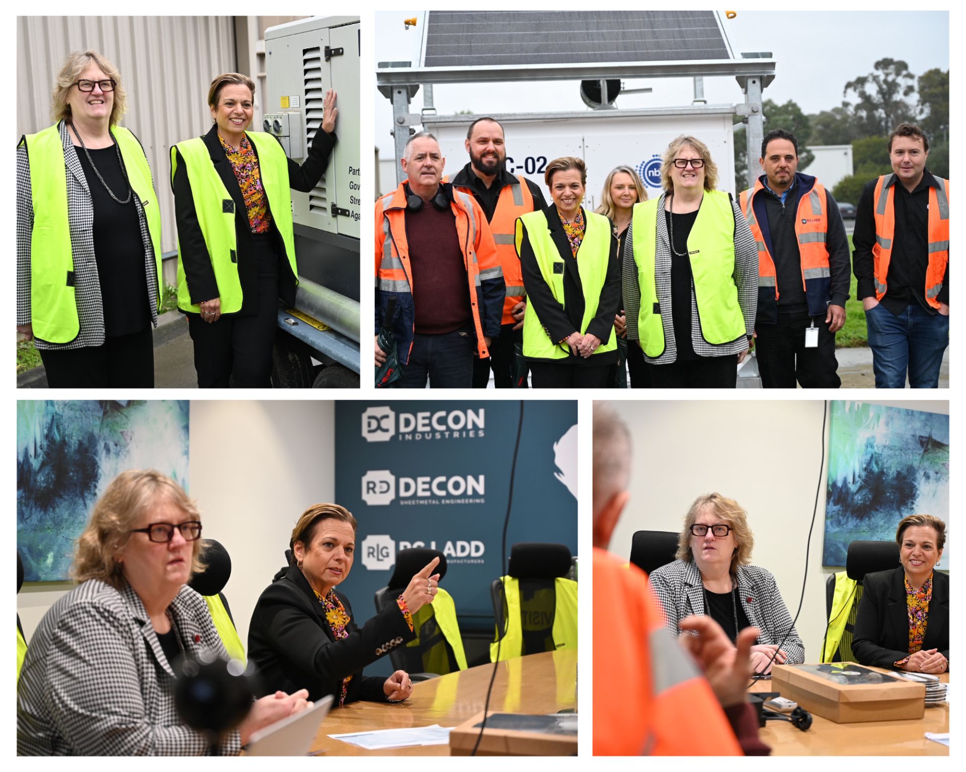 Decon Presents Renewable Energy Solutions to Government Leaders