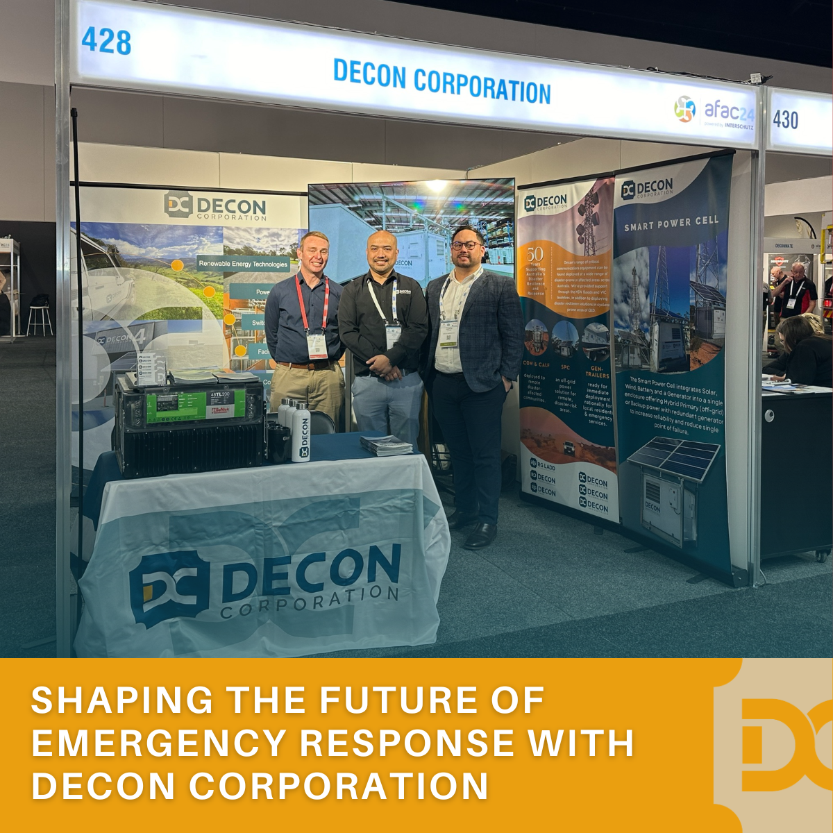 Shaping the Future of Emergency Response with Decon Corporation