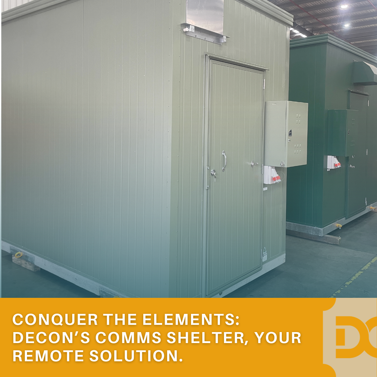 Conquer the Elements: The Decon Comms Shelter, Your Remote Solution
