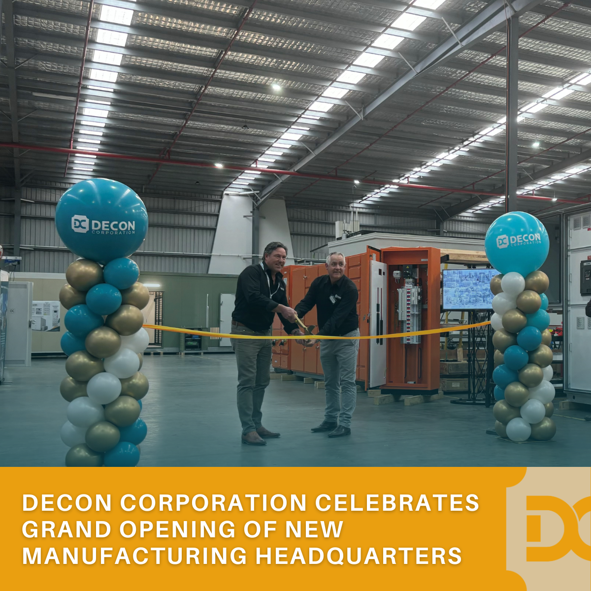 Decon Corporation Celebrates Grand Opening of New Manufacturing Headquarters