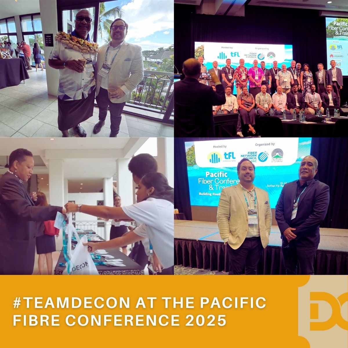 #TeamDecon at the Pacific Fibre Conference 2025