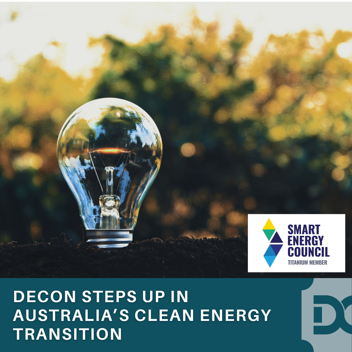 Decon Steps Up in Australia's Clean Energy Transition