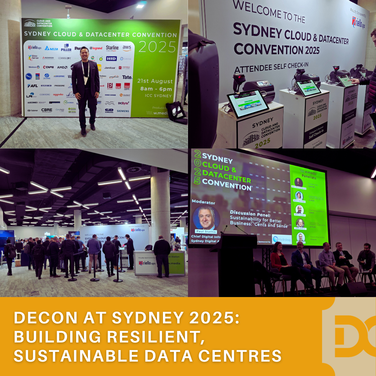 Decon at Sydney 2025: Building Resilient, Sustainable Data Centres