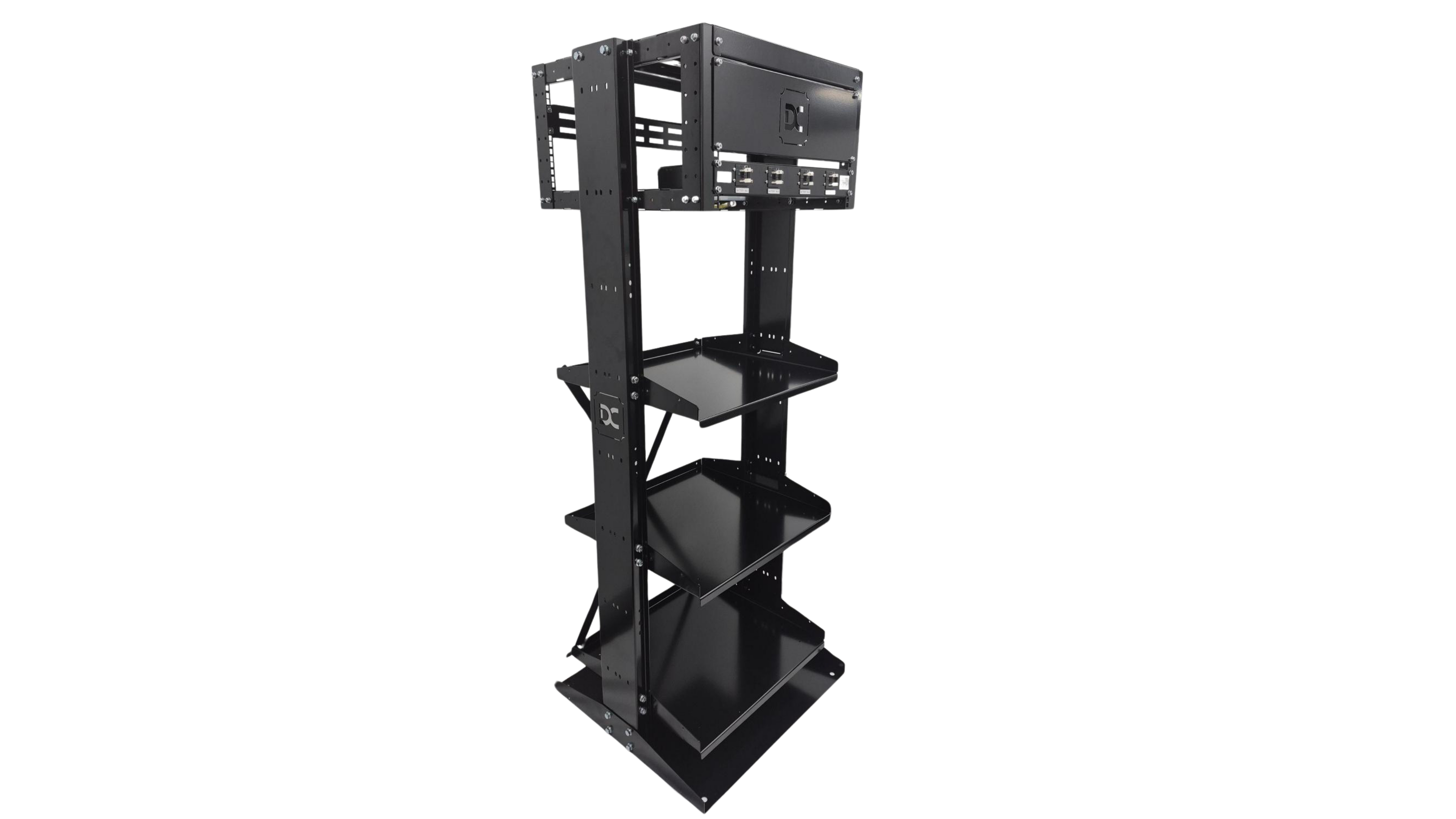 3-Tier Battery Rack