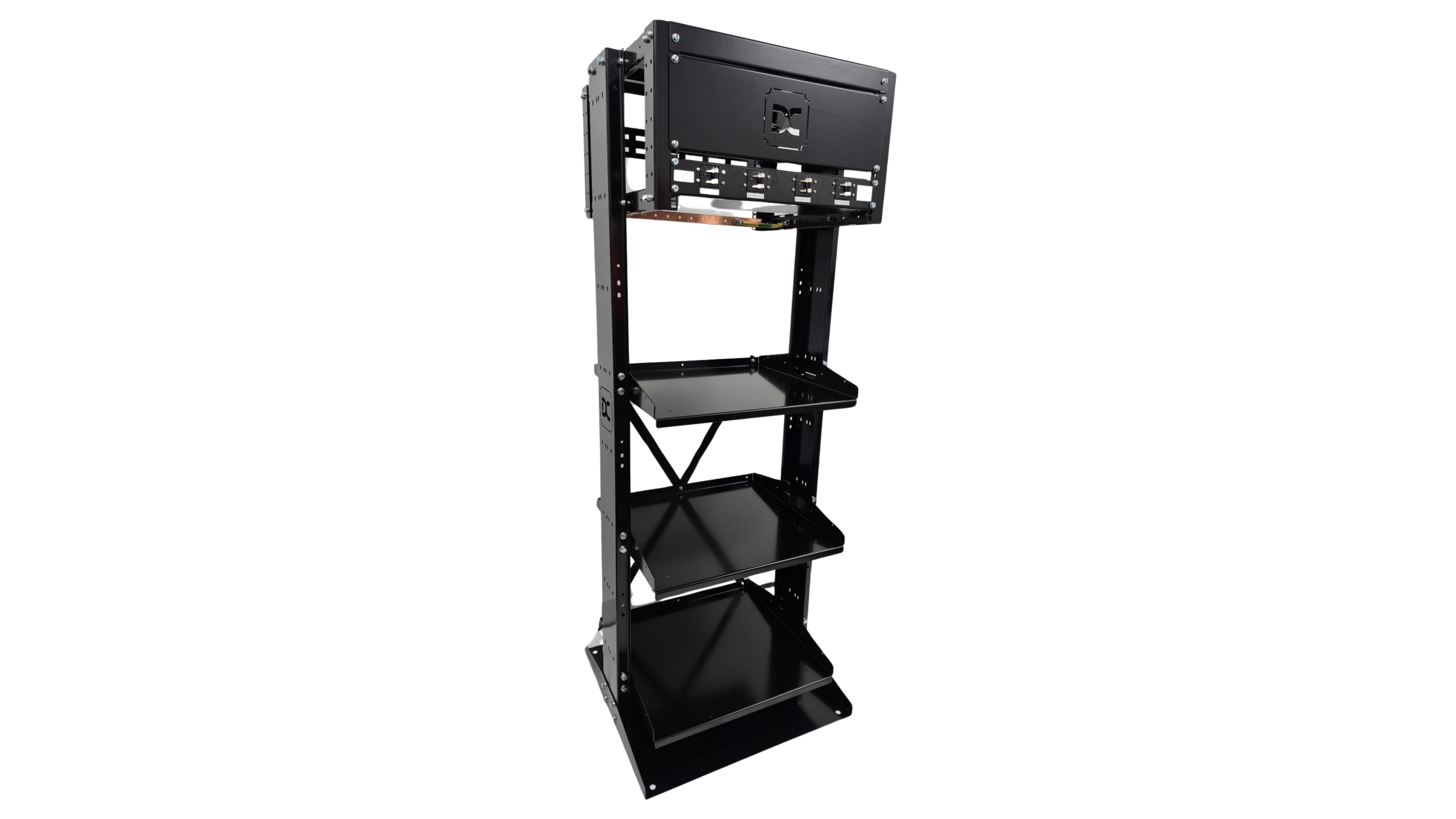3-Tier Battery Rack