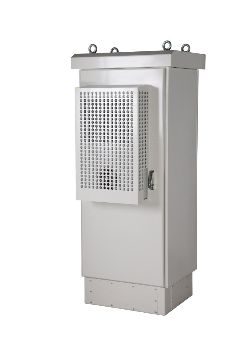 DeCab 32RU Single Bay Aluminium Cabinet with Heat Exchanger (RGL-139)
