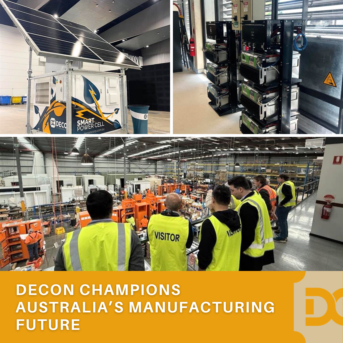 Decon Highlights Ongoing Commitment to Australian Manufacturing