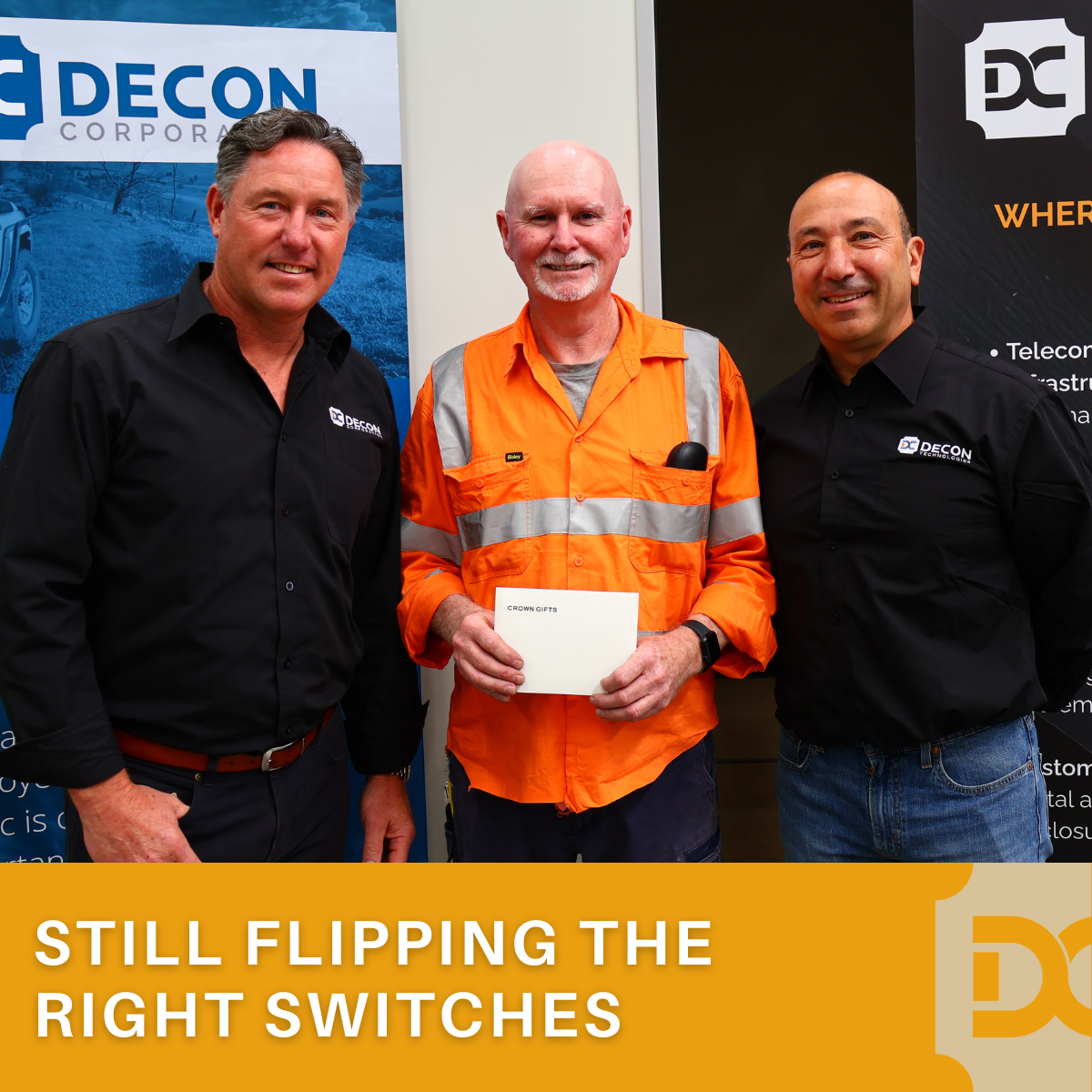 Still Flipping the Right Switches: Bernie Meade’s 30 years at Decon