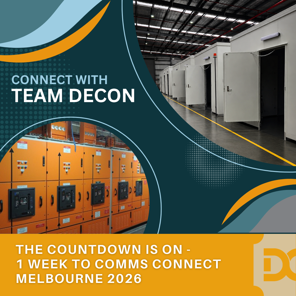 One week to go. We're almost ready for Comms Connect Melbourne 2026