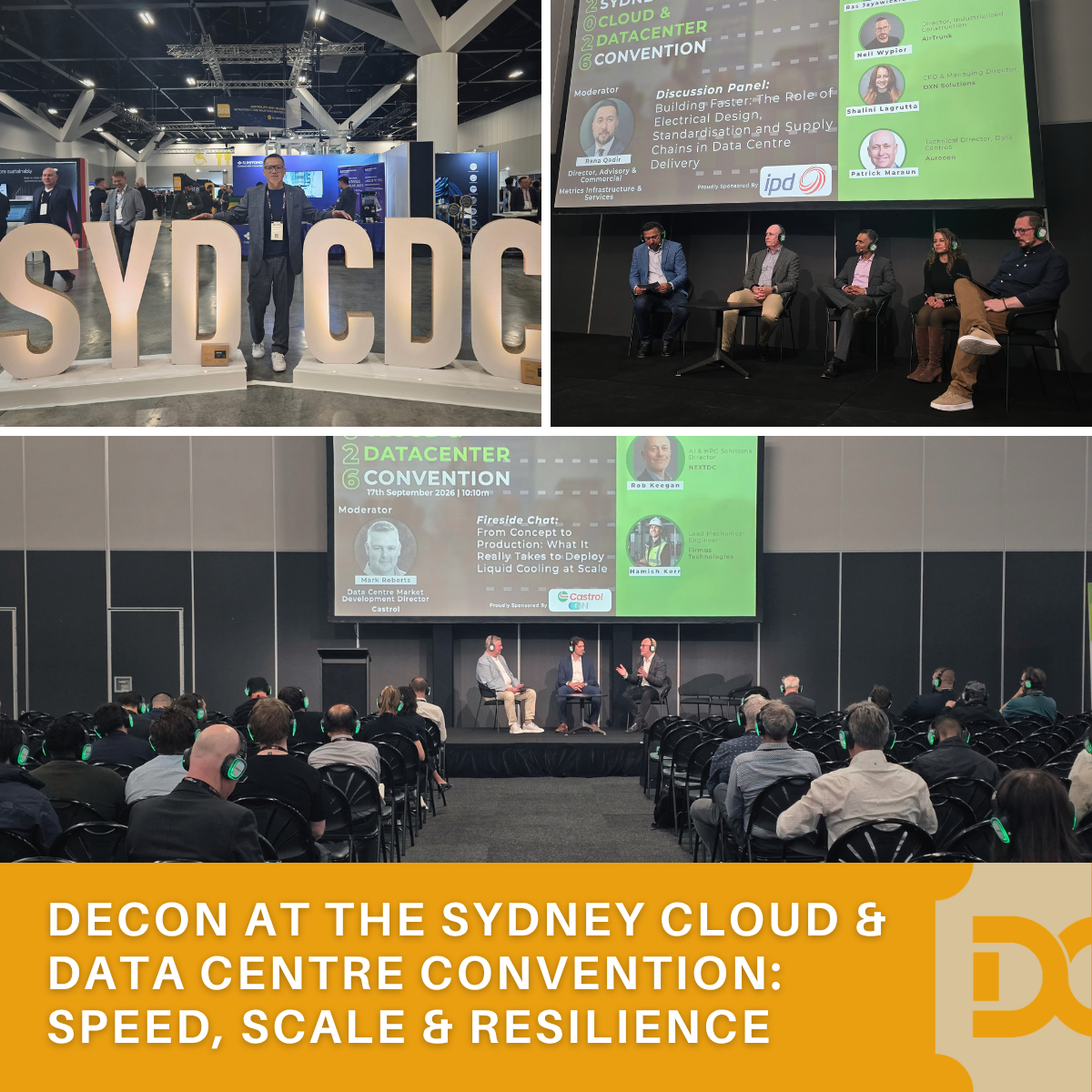 Decon at Sydney Cloud & Data Centre Convention
