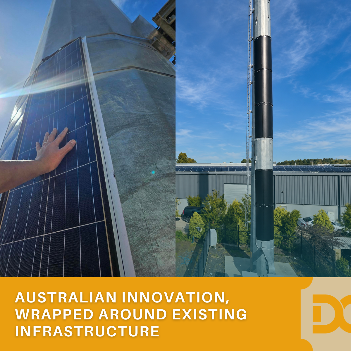 Australian innovation, wrapped around existing infrastructure
