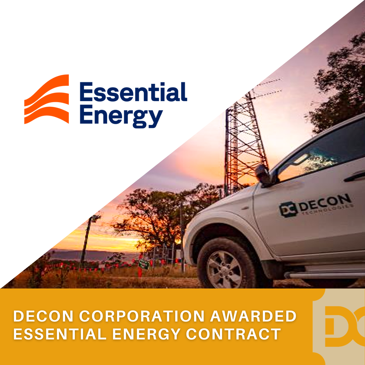 Decon Corporation awarded Essential Energy Contract