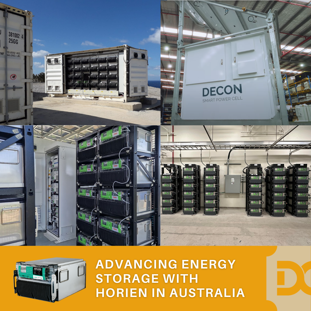 Advancing Energy Storage with HORIEN in Australia – Decon Corporation