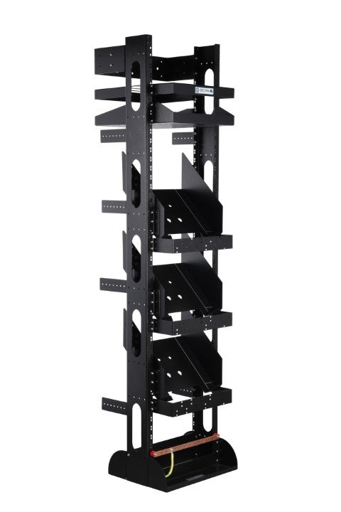45 Ru Rack Drawing Post Rack 45 RU 3 x 4480 & Cable Kit (RGL-091) – Decon Corporation