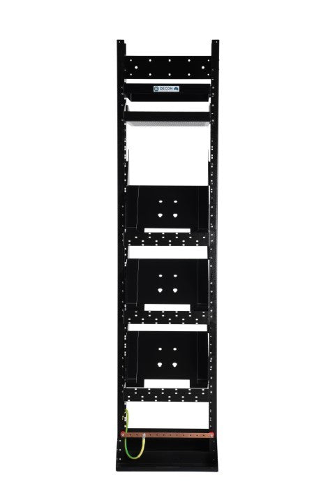 Post Rack 45 RU 3 x 4480 & Cable Kit (RGL-091) – Decon Corporation